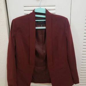 Maroon Banana Republic Jacket